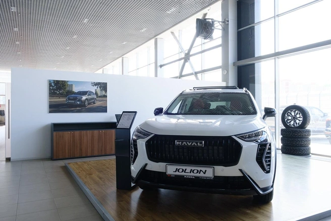 Haval Jolion отличается современной мультимедийной системой и вместительным багажником | Источник: «Восток Моторс»
