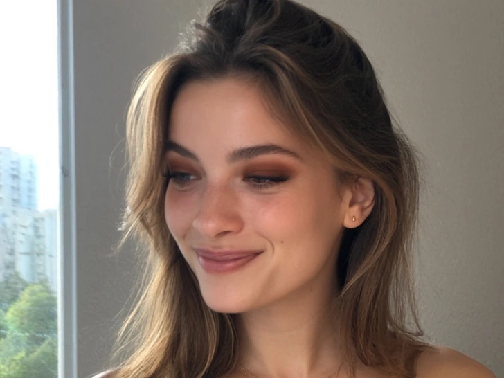 макияж глаз, макияж глаз фото, средства для макияжа глаз, какие глаза макияж, как сделать макияж глаз, легкий макияж глаз, какой макияж глаз подходит | Источник: theDay/higgsfield