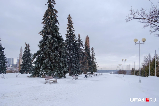Видели монумент с этого ракурса? | Источник: Булат Салихов / UFA1.RU