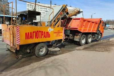 Кострома: свыше 30 км дорог очистили за месячник