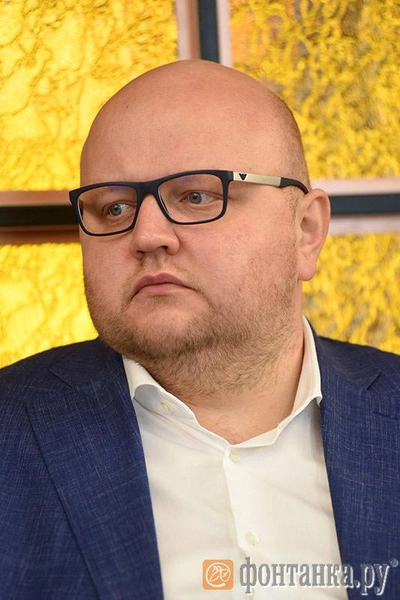 Заместитель генерального директора «ЛенРусСтрой» Максим Жабин | Источник: Сергей Николаев/«Фонтанка.ру»