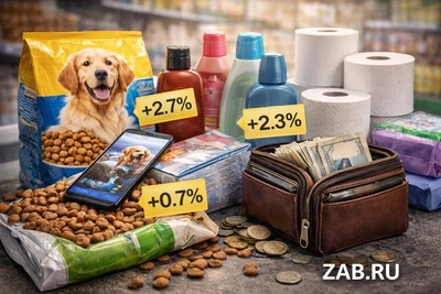 В Забайкалье корм для питомцев дороже электроники