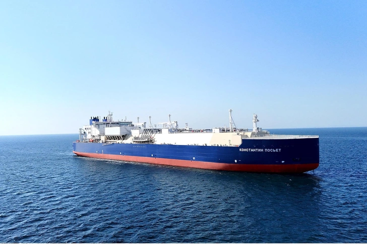 Газовоз и ледокол: в Приморье спустили на воду судно «Константин Посьет» для Севморпути Газовоз и ледокол: в Приморье спустили на воду судно «Константин Посьет» для Севморпути