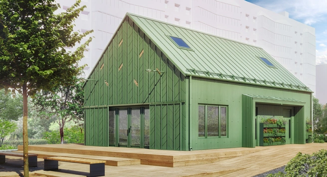 В сквере на улице Демакова только начинают благоустройство | Источник: Александр Ощепков / NGS.RU