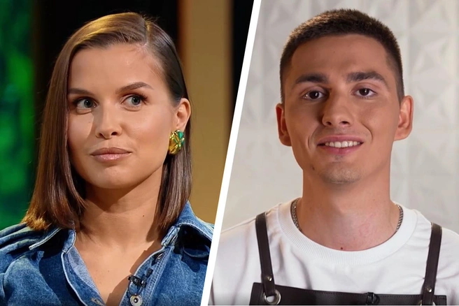 Виталию Белецкому (справа) нужно поразить Татьяну Куртукову, чтобы стать победителем | Источник: пресс-служба телеканала «Пятница!»