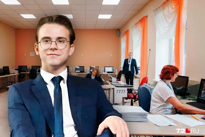 Он выбирает между МФТИ и ВШЭ в Москве | Источник: Дмитрий Гладышев / Городские медиа