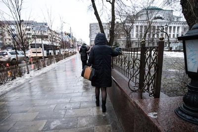 Warming in Rostov Region on January 28