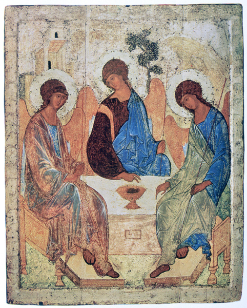 Икону «Троица» Андрея Рублева передали Троице-Сергиевой лавре