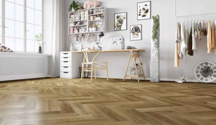 Кварцевый ламинат Fargo Parquet, Дуб Робуста.