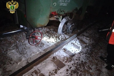 Freight Train Derails in Zabaykalsky Krai