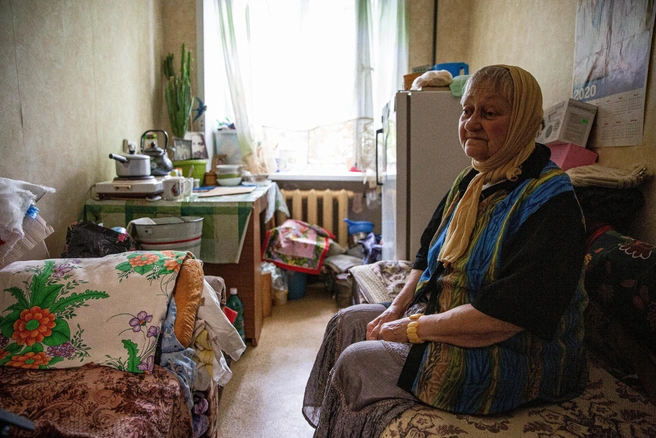 Алла Орлова и ее больная дочь получили иск в суд о выселении из общежития | Источник: Александр Ощепков / NGS.RU