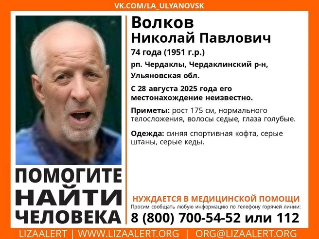 Мужчина нуждается в медицинской помощи  | Источник: vk.com/la_ulyanovsk