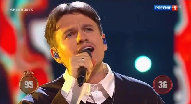 Сергей Лазарев отметил, что новосибирец ни разу не сфальшивил | Источник: Smotrim.ru