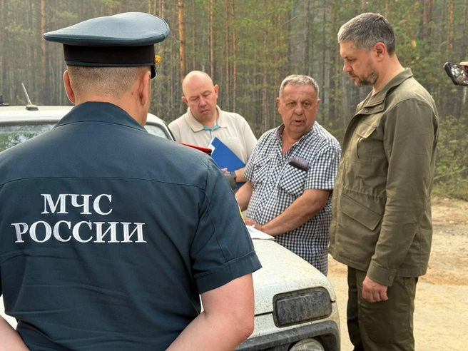 Осипов сам неоднократно выезжал на пожары | Источник: Александр Осипов / t.me
