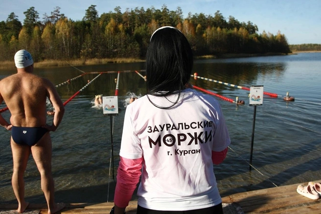 Межрегиональные соревнования по зимнему плаванию | Источник: Из архива Аллы Сагояковой
