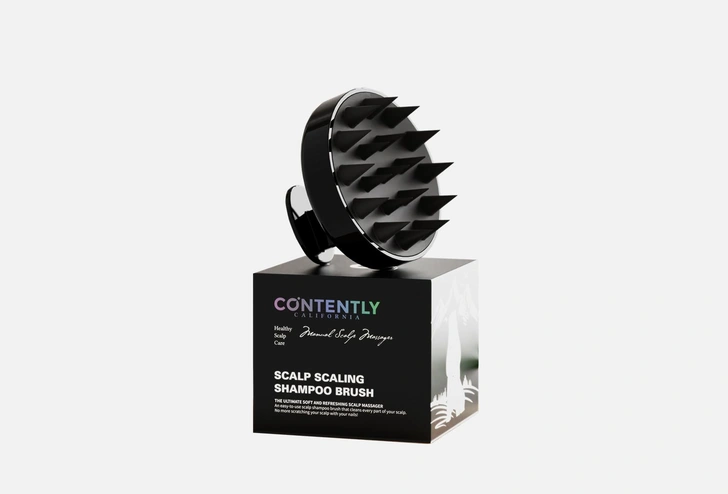 Щетка массажная Scalp Shampoo Brush Contently 