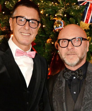 Dolce & Gabbana украсили витрины Harrods к Рождеству