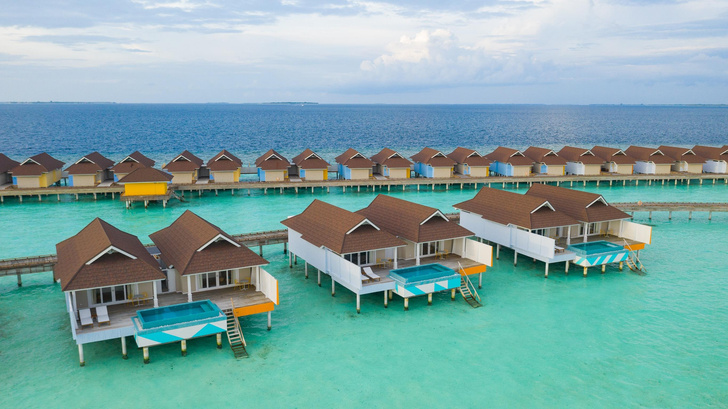 Отель The Standard, Huruvalhi Maldives на Мальдивах