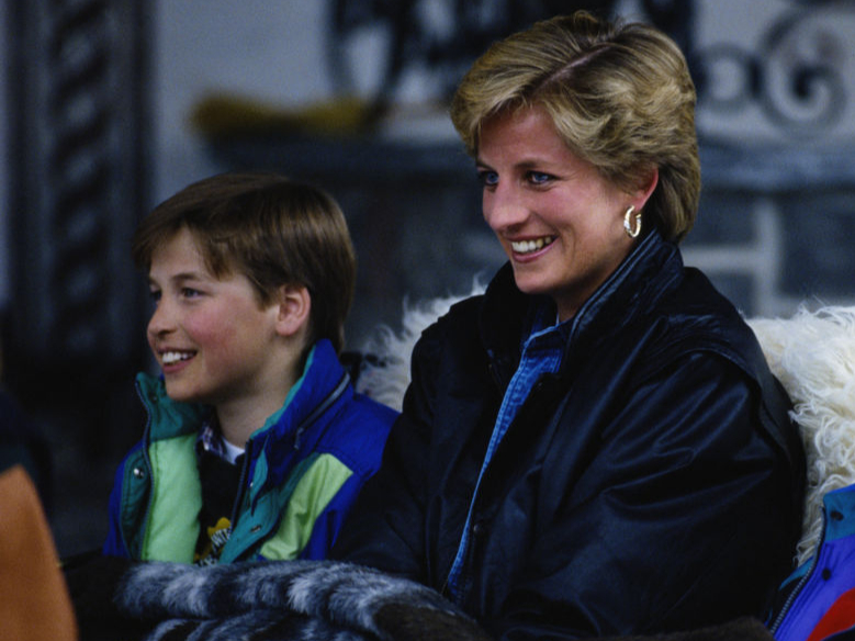 Принцесса Диана и принц Уильям, 1993 год | marieclaire.ru