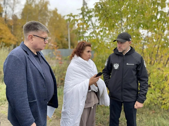 Жительница Московской области рассказала главе Солнечногорска об ударах по Подмосковью | Источник: Михальков.Солнечногорск / MAX