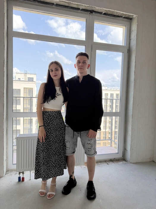 Софья и Владимир, новоселы жилого комплекса | Источник: «ИСБ-Зауралье»