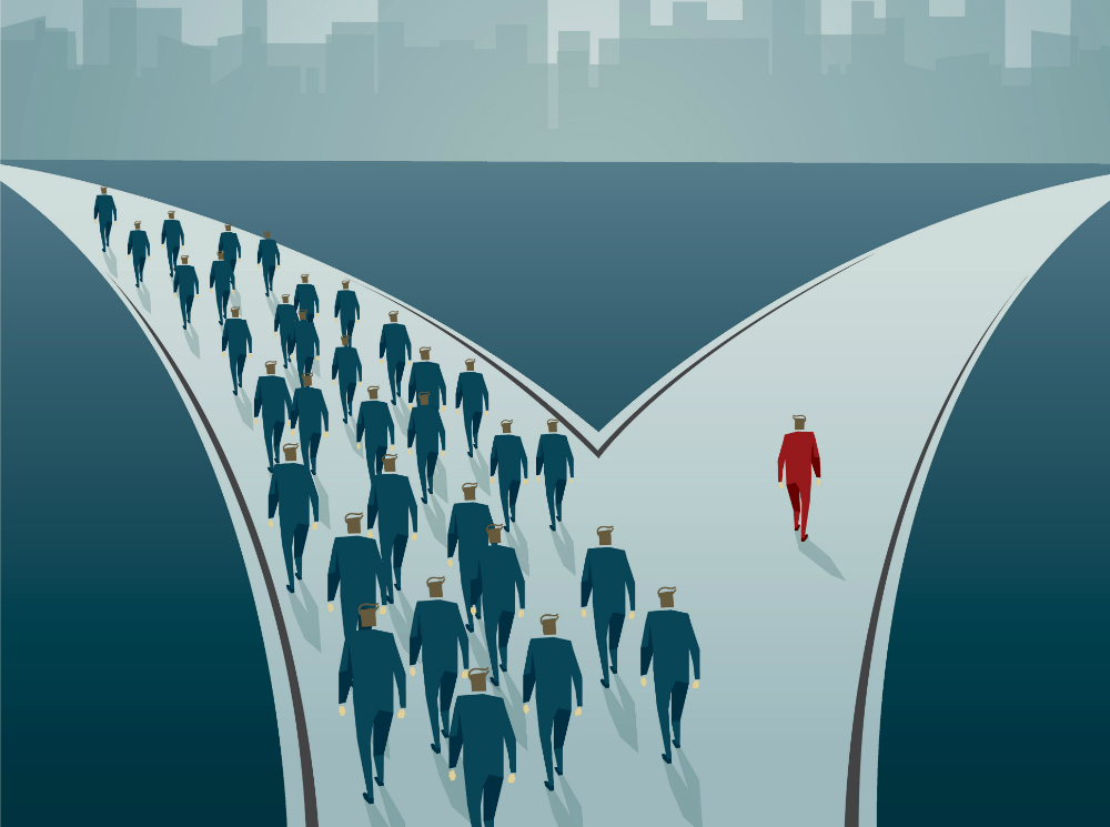 Закон пяти процентов: почему мы поддаемся влиянию толпы | marieclaire.ru