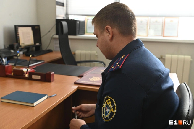 Дело о двойном убийстве стало для Дмитрия Наумова первым в новом отделе | Источник: Дмитрий Емельянов / E1.RU