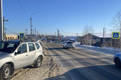 Под Воронежем иномарка сбила 16-летнюю девочку на переходе