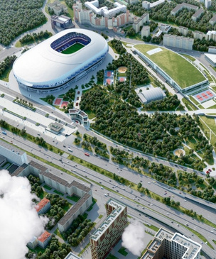 Супермен: Дэвид Маника о реконструкции стадиона «Динамо»