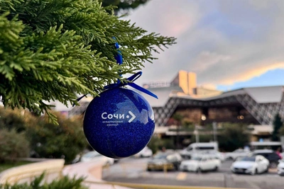 Аэропорт Сочи обслужил более 18 тысяч пассажиров 1 января