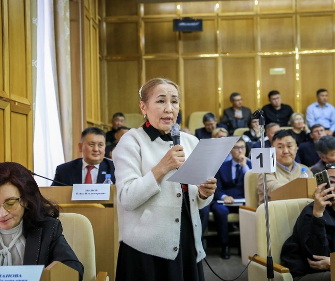 Кун Куегэйэ | Источник: Василий Кононов / пресс-служба Госсобрания Ил Тумэн