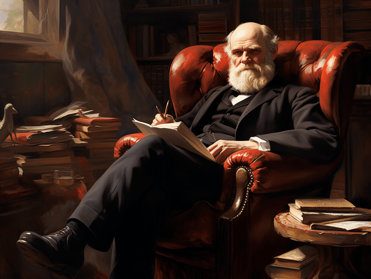 «Эпилепсия у морских свинок» и «Анатомия четырехногого цыпленка»: какие книги любил читать Чарльз Дарвин?