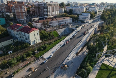 В Перми открыли движение по путепроводу XIX века
