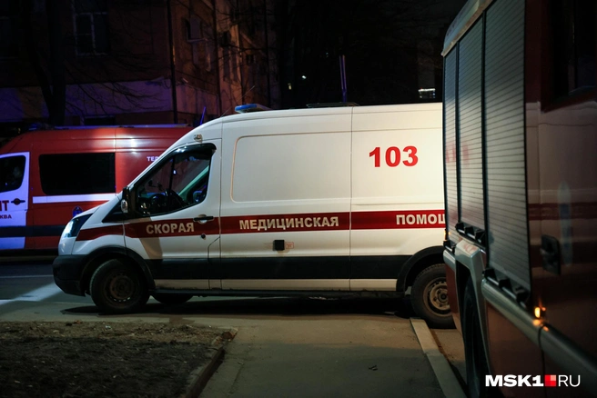 Оба пострадавших находятся в медицинском учреждении | Источник: Артем Устюжанин / MSK1.RU