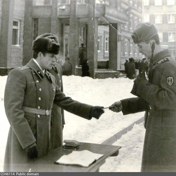 Принятие присяги в 1986 году | Источник: pastvu.com