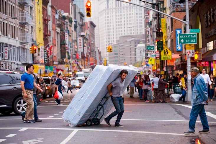 «Китайская головоломка», Седрик Клапиш (Cedric Klapisch), Ромен Дюрис (Romain Duris), Одри Тоту (Audrey Tautou) | Источник: Кадр из фильма «Китайская головоломка»