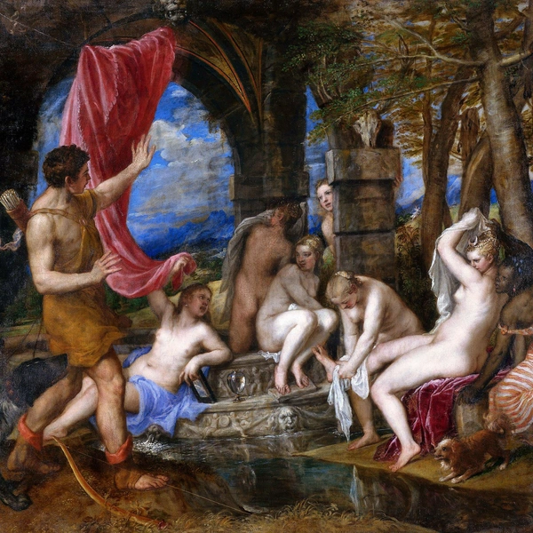 Тициан. «Диана и Актеон». Между 1556 и 1559 | Источник: Wikimedia Commons