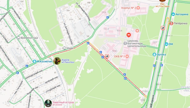 Источник: «Яндекс Карты» / yandex.ru/maps
