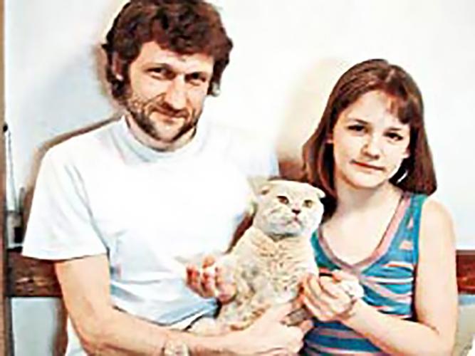 Диана Садовникова с отцом