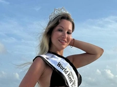 Татьяна Федорищева из Крыма стала третьей вице-мисс на конкурсе красоты Miss Ocean World в Индии