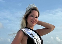 Татьяна Федорищева из Крыма стала третьей вице-мисс на конкурсе красоты Miss Ocean World в Индии