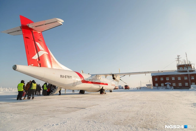 Авиапарк в «КрасАвиа» обновляют постепенно за счет самолетов ATR | Источник: Дарья Кривицкая / NGS24.RU