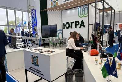 Югра показала стенд на форуме TNF в Тюмени