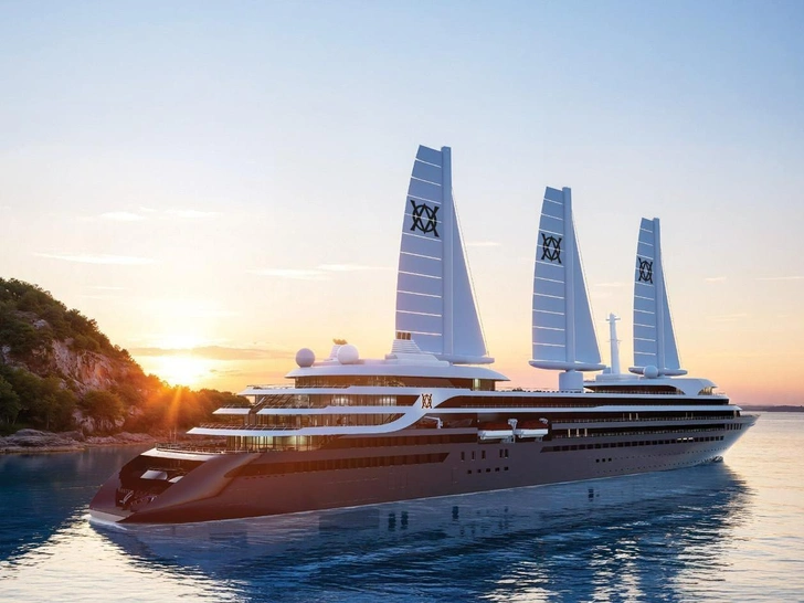 Что-то на роскошном: как выглядит круизный лайнер с парусами | Источник: atlasoceanvoyages.com