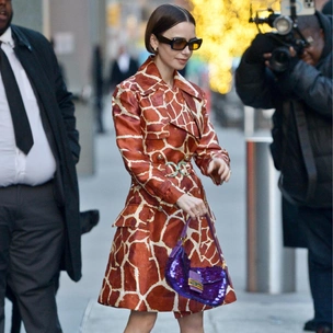 Лили Коллинз в Нью-Йорке