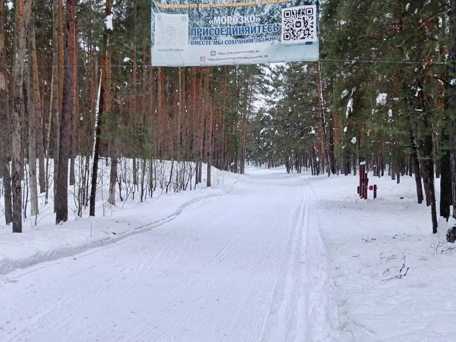 Добровольцы сохраняли лыжную трассу в рабочем состоянии после закрытия базы. | Источник: «Морозко Большое Козино» / Vk.com