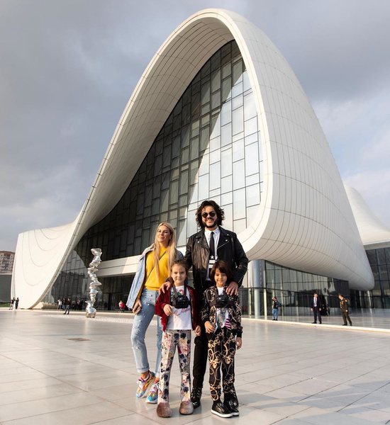 Екатерина Гусева вместе с детьми Филиппа Киркорова отдохнули в Баку