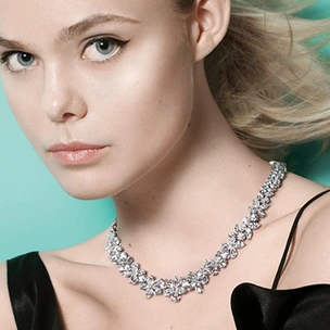Эль Фаннинг и Люпита Нионго в новой осенней кампании Tiffany&Co