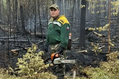 110 забайкальских огнеборцев тушат леса в Красноярском крае