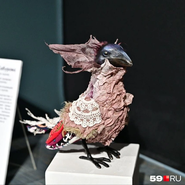 Птица принарядилась в кружева | Источник: Василина Любимова / 59.RU